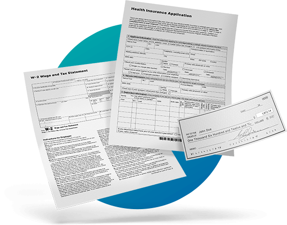 payroll and tax documents for 1099 employees